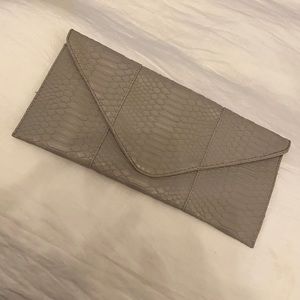 Snakeskin Clutch & Purse